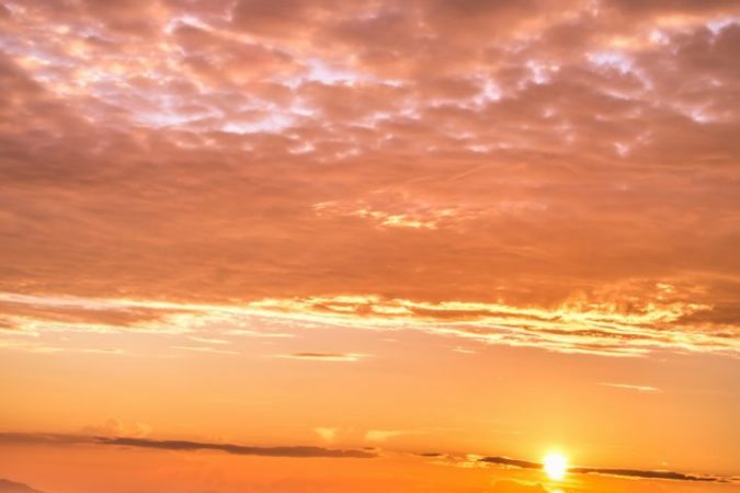 "Sunset at Cowee Mountains Overlook" by Griffey's Sunshine Photography