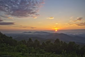 "The Saddle Overlook, Milepost 168" by Leiane Gibson
