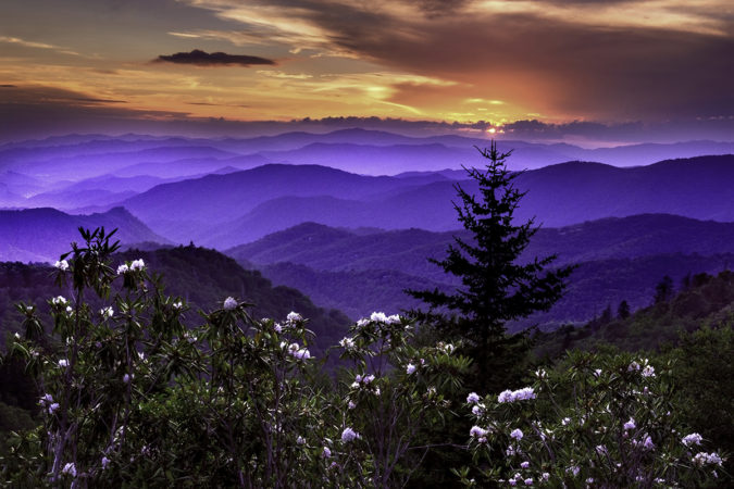 "Waterrock Knob, Milepost 451.2" by Brent McGuirt Photography