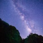 "Milky Way near Hornbuckle Valley Overlook, Milepost 453.4" Solitary Traveler Photography
