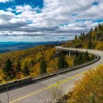"Autumn at the Linn Cove Viaduct, Milepost 304" by Glennboi Photography