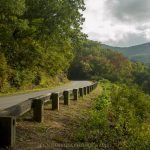 "Early Fall Color at Milepost 373 near Asheville, NC" by Jennifer Mesk Photography