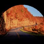 "Exiting Craggy Flats Tunnel, Milepost 364.4" by J. Scott Graham