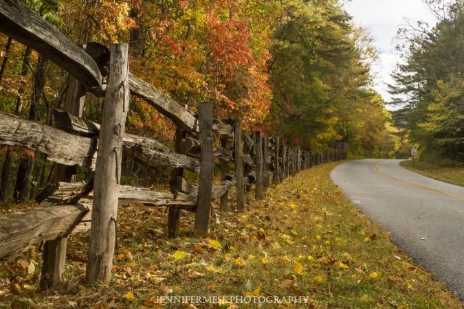 "Parkway at the US 74 Intersection, Asheville, NC" by Jennifer Mesk Photography