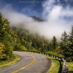 "Rising Fog on the Parkway, Milepost 420" by Jennifer Mesk Photography