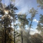 "Sunrays at Cold Mountain, North Carolina" by Doron Warren