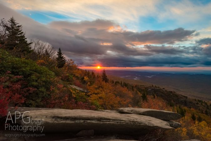 "Sunrise at Rough Ridge, Milepost 302.8" by AP Gouge Photography