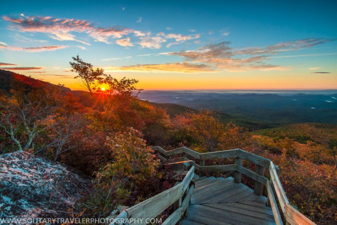 "Sunrise at Rough Ridge, Milepost 302.8" by Solitary Traveler Photography