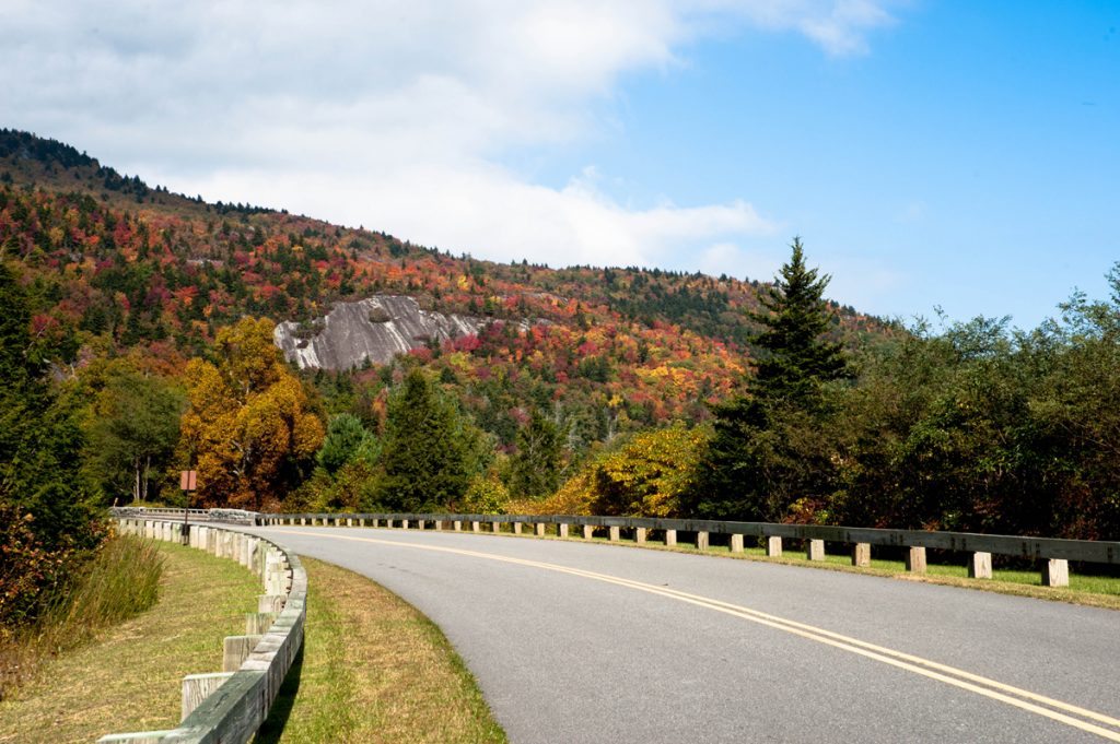 "The Blue Ridge Parkway at Grandfather Mountain" by Steven Faucette