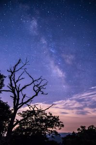 "Milky Way near Milepost 403" by Dawnfire Photography