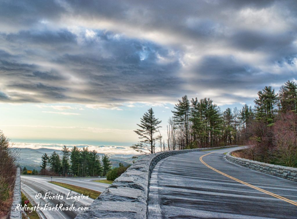 "Parkway Bridge over Hwy 421 in Deep Gap, NC" by Bonita Loggins