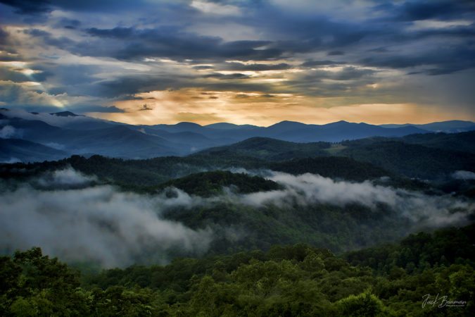 "Blue Ridge Parkway near Black Mountains Overlook" by Jack Beaman Photography