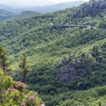 "Linn Cove Viaduct as viewed from Rough Ridge, Milepost 302.8" by Craig Zerbe