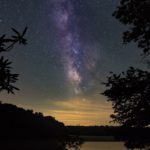 "Milky Way over Price Lake, Milepost 296.7" by Christopher Spicer