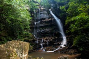 "Big Bradley Falls in the Green River Gamelands" by HD Carolina