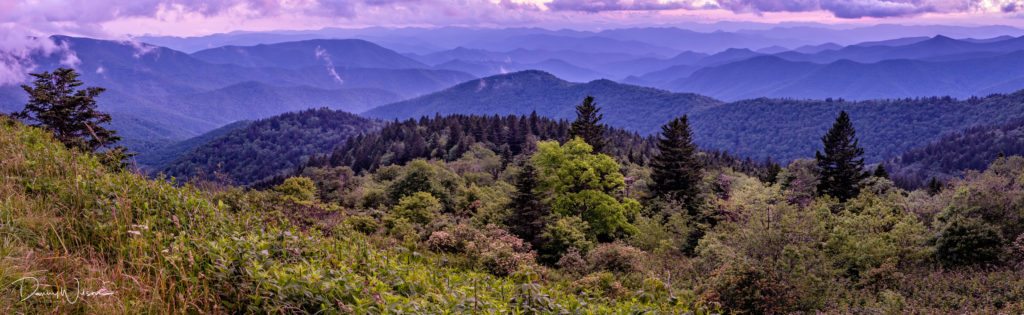 "Cowee Mountains Overlook, Milepost 430.7" by Danny Wilson
