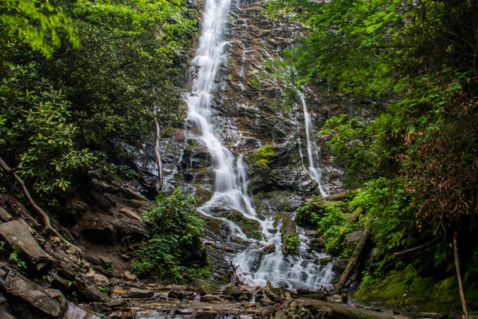 "Mingo Falls in Cherokee, NC" by HD Carolina