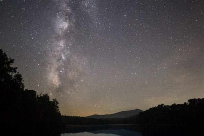"Milky Way Over Price Lake, Milepost 296.7" by Patrick Wolfe Photography