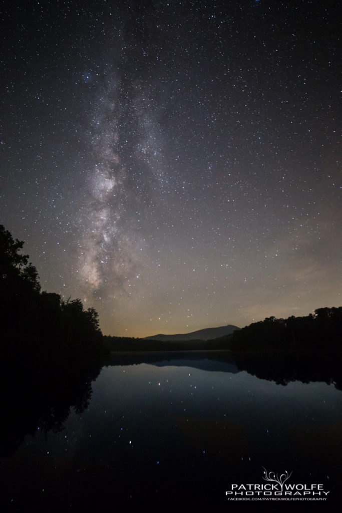 "Milky Way Over Price Lake, Milepost 296.7" by Patrick Wolfe Photography