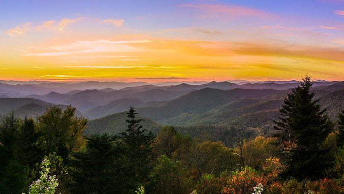 "Caney Fork Overlook, Milepost 428" by Christian Burris