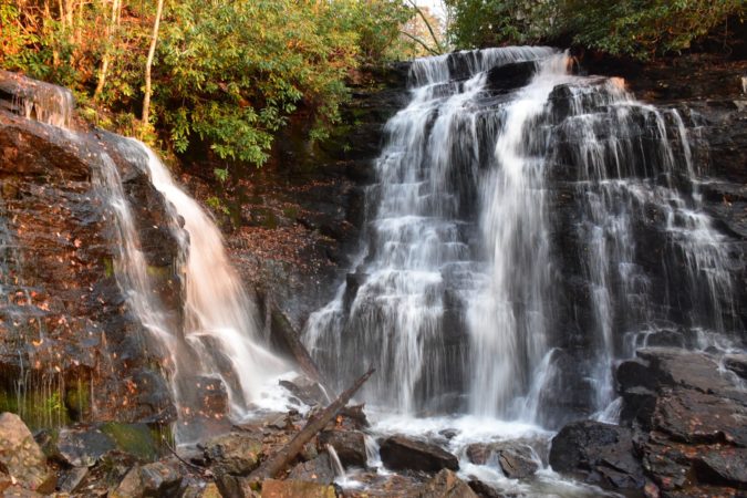 "Soco Falls, Milepost 455.7" by Thomas Harper