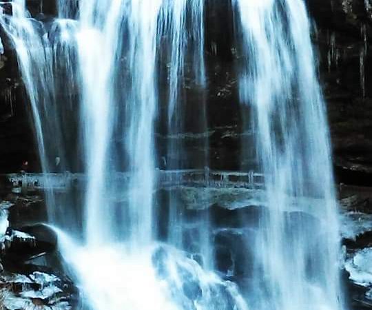 "Dry Falls in Highlands, North Carolina" by Norma Coffey