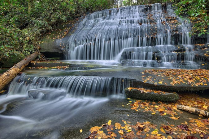 "Grogan Creek Falls near Milepost 412" by Jim Adams