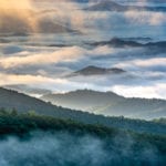 "Clouds Pool at Yonahlossee Overlook, Milepost 303.9" by Griffey's Sunshine Photography