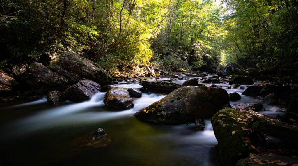 "Early Fall on the Pigeon River" by Matt Wallace
