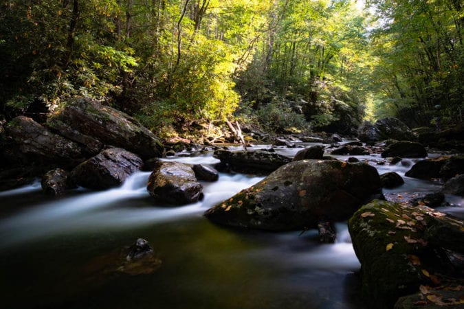 "Early Fall on the Pigeon River" by Matt Wallace