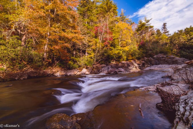 "Rapids Above Linville Falls, Milepost 316.4" by SKumars