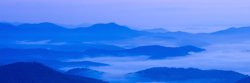 "View Hominy Valley Overlook, Milepost 404.2" by Greg Fombelle Photography