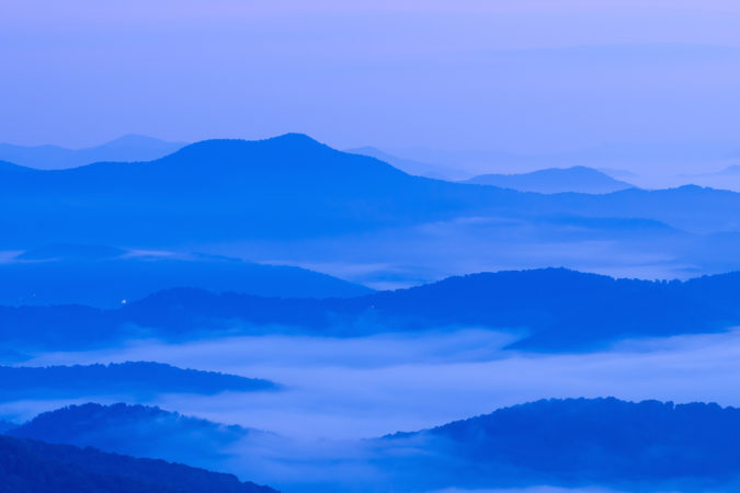 "View Hominy Valley Overlook, Milepost 404.2" by Greg Fombelle Photography