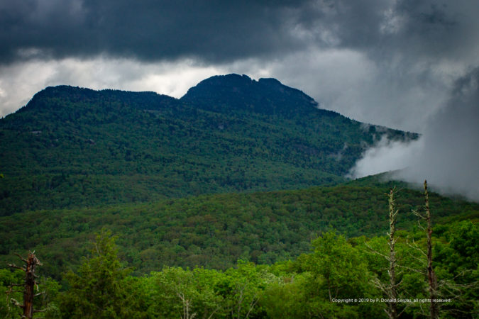 "Grandfather Mountain Overlook, Milepost 306.6" by P. Donald Serpas