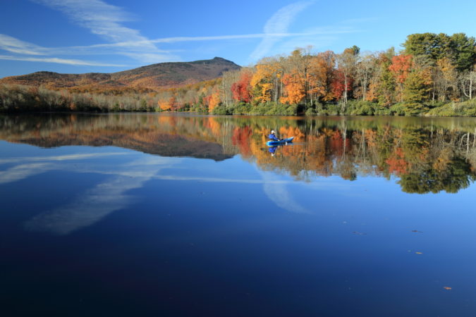 "Kayaking at Price Lake, Milepost 297" by David Winters