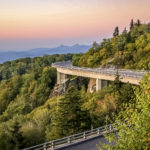 "Early Fall at the Linn Cove Viaduct, Milepost 304.4" by Jason Schronce