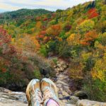 "Hiker at Black Balsam Knob, Milepost 420" by Lauren Murray