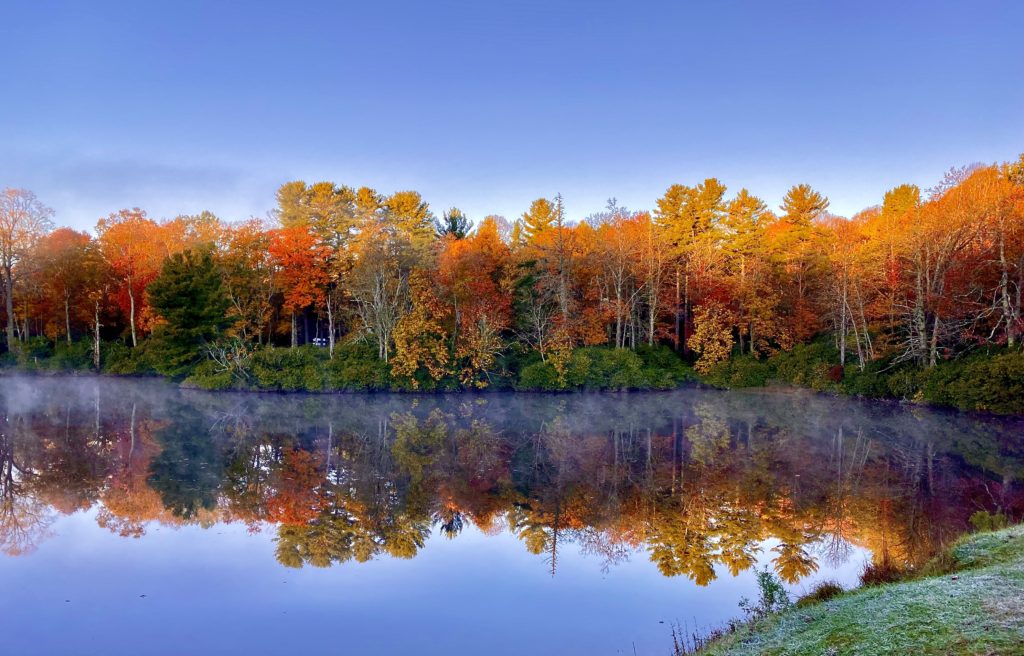 "Fall Reflections at Price Lake, Milepost 297" by Curtis Pittman Photography