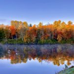 "Fall Reflections at Price Lake, Milepost 297" by Curtis Pittman Photography