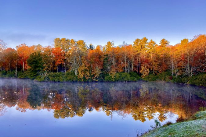"Fall Reflections at Price Lake, Milepost 297" by Curtis Pittman Photography