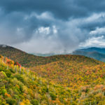 "Fall View at East Fork Overlook, Milepost 418.3" by Rhonda Kingen Photography