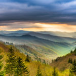 "Spring at Oconaluftee Overlook, Milepost 462.9" by Rhonda Kingen Photography