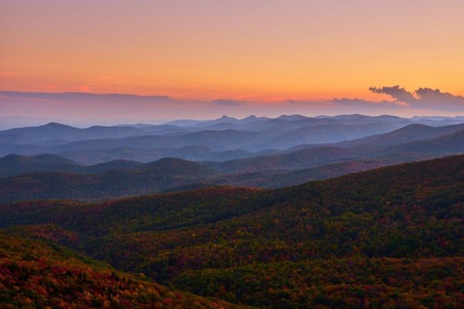 "Views from Rough Ridge Trail, Milepost 302.8" by The Appalachian Traveler