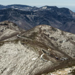 "Winter Aerial View of Craggy Gardens, Milepost 364.6" by David Oppenheimer