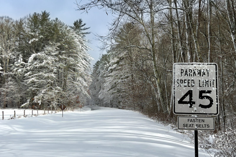Can You Drive 45 on a Snowy Parkway?